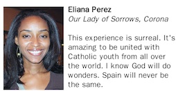 Eliana Perez, Our Lady of Sorrows, Corona