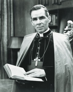 Memorial Masses are scheduled worldwide Dec. 9 for Archbishop Fulton J. Sheen's sainthood cause. The famed radio and television host and author is pictured in an undated file photo. (CNS file photo)