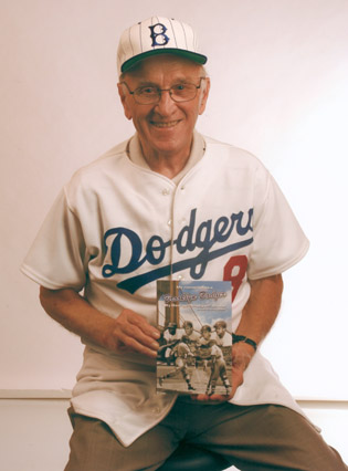 George Shuba in 2007 with his book 