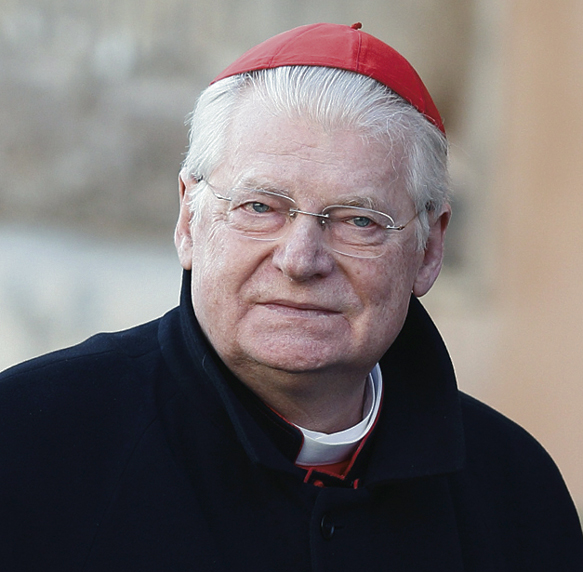 Cardinal Angelo Scola of Milan, Ital.