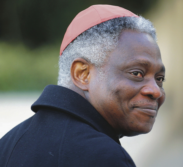 Ghanaian Cardinal Peter Turkson, president of the Pontifical Council for Justice and Peace.