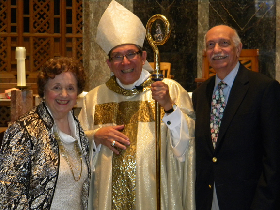 Sarah and Jim DeProssino, married 60 years from St. Thomas Aquinas, Flatlands