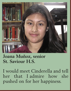 Joana Muñoz, senior St. Saviour H.S.