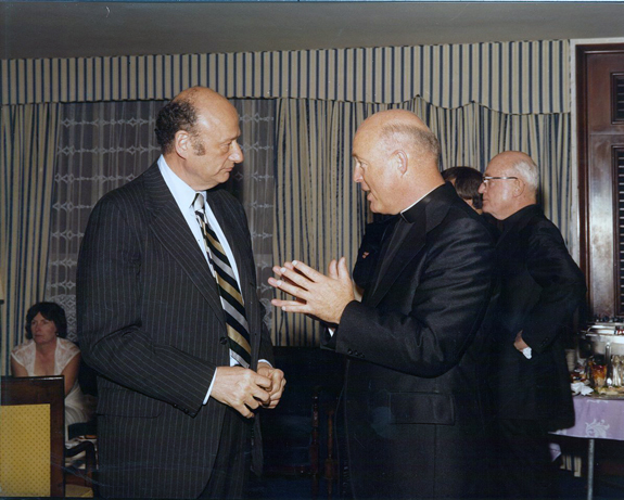 With Mayor Edward I. Koch