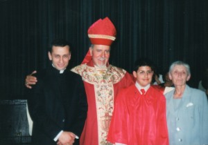 Caggiano with Bishop