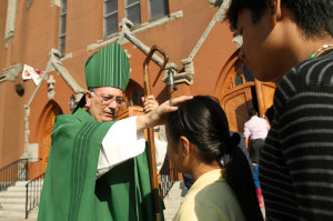 Bishop Nicholas DiMarzio (CNS photo/Gregory A. Shemitz)