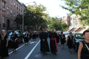 SHSS clergy walk