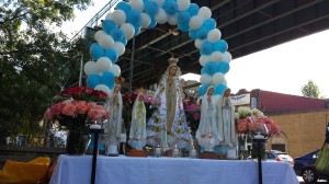 Public Rosary Statues