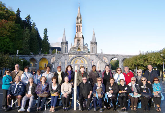 Local Pilgrims Visit Shrines In Lourdes and Paris - The Tablet
