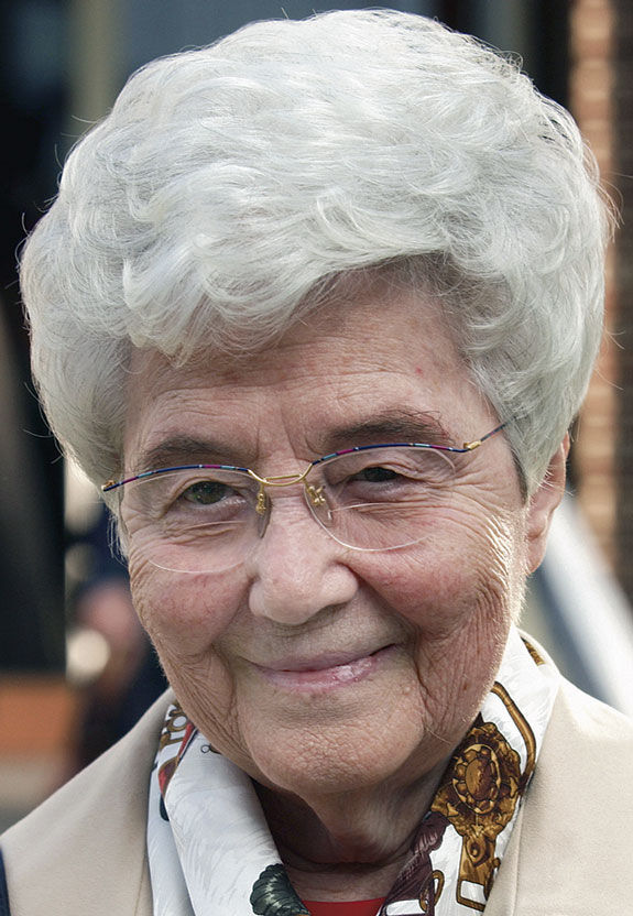 Chiara Lubich, founder of the Focolare movement, is pictured in a 2003 file photo.
