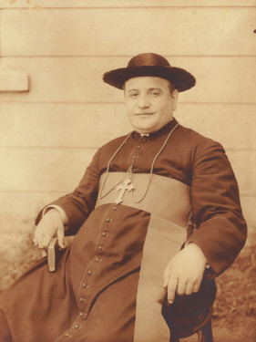 Archbishop Angelo Giuseppe Roncalli, the future Pope John XXIII, pictured in 1926