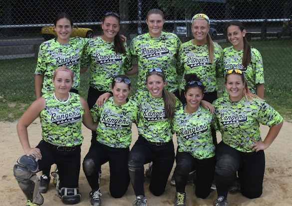 The Queens Lady Rangers 16U team played an intense schedule of summer softball tournaments that will gear them up for their high school spring seasons. (Photo by Jim Mancari)