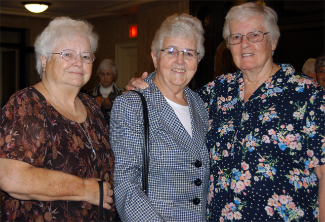 Sisters Judith, Barbara Toland and Dolores Michael Sullivan