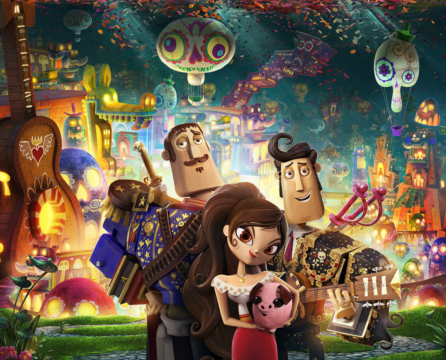 Scene from movie 'The Book of Life'