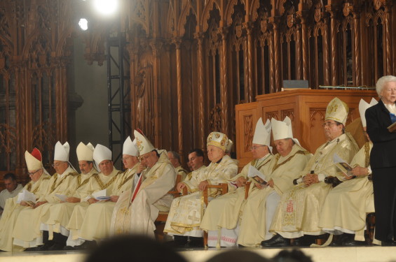 row of bishops