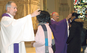 Bishop DiMarzio Ash Wednesday 2015