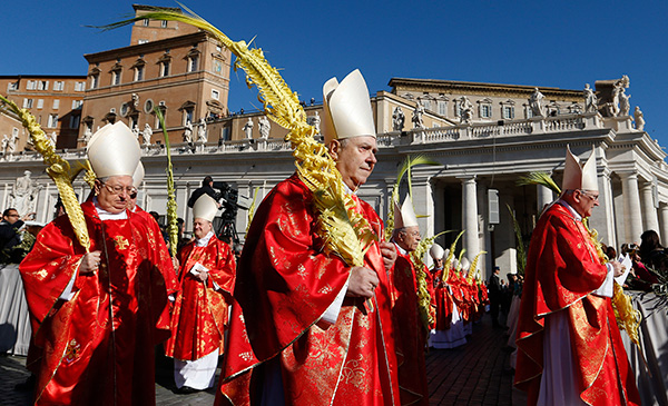 Palm Sunday Mass at Vatican