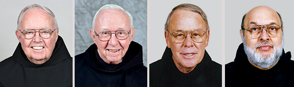 Four Franciscans Celebrating Anniversaries