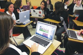 Fontbonne Hall Students create Google+ profiles for women who made important contributions to the field of child development. 
