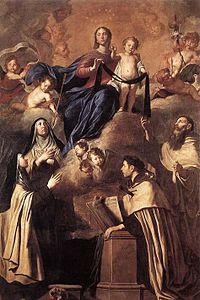 Our Lady of Carmel by Pietro Novelli, 1641