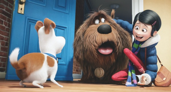 p Max, voiced by Louis C.K.; Duke, voiced by Eric Stonestreet and Katie, voiced by Ellie Kemper, appear in the animated movie “The Secret Life of Pets.” (Photo: Catholic News Service/ Universal)