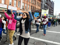 Hispanic Youth Display Their Faith at Caminata