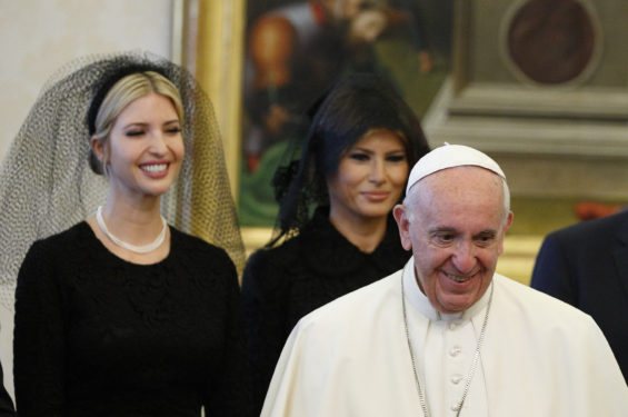 POPE TRUMP MEETING VATICAN