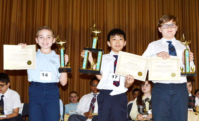 Queens Middle Schoolers Sweep Diocesan Math Bee The Tablet
