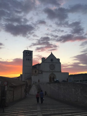 Great adventures in Assisi, Italy.