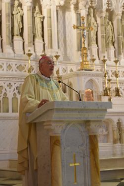 bishop preaches