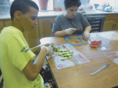 Special Needs Youth Learn Where Nuns Lived