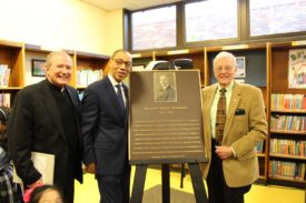 Library Rededication Honors Queens Pastor