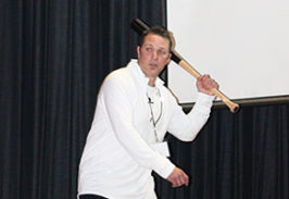 For Former McClancy Star, Hitting Is Always in Season