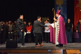 Bishop Welcomes Almost 450 Catechumens Who Will Enter the Church at Easter