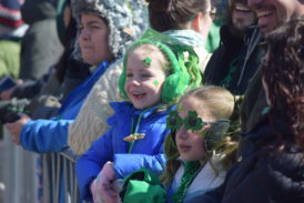 Irish Eyes Smiling for St. Patrick in Park Slope