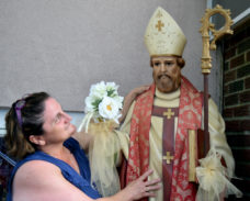 Williamsburg Woman Hosts Three-Day Feast of San Donato in Driveway