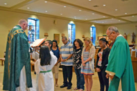 Hollis Pilgrims Bring Faith To Meeting of Families