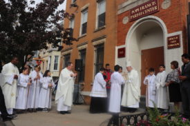 Renovated Sunset Park Parish Center Rededicated