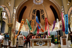 A Joyful Easter Vigil at St. Clare’s Parish
