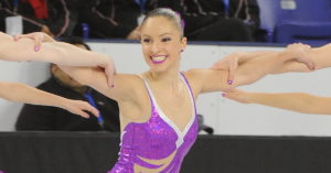 Another Gold Medal for St. Francis Skating Senior