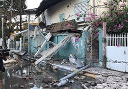 Quakes Affect Local Parishioners