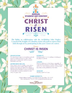 Christ is Risen Easter Art Contest 2020 - The Tablet