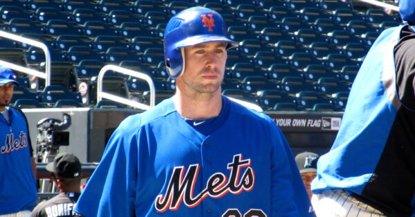 Archbishop Molloy graduate Mike Baxter forever has a place in Mets history given his outstanding catch to preserve Johan Santana’s no-hitter on June 1, 2012. (Photo: Jim Mancari)