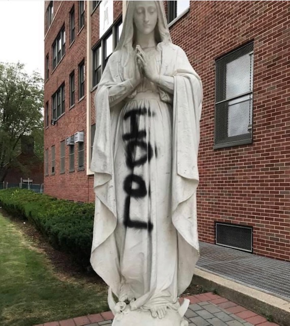 Authorities Investigate Attacks on Catholic Churches, Statues The Tablet