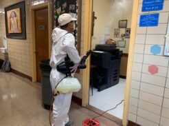 Diocesan Schools, Academies Undergo Deep Cleaning Before School Resumes