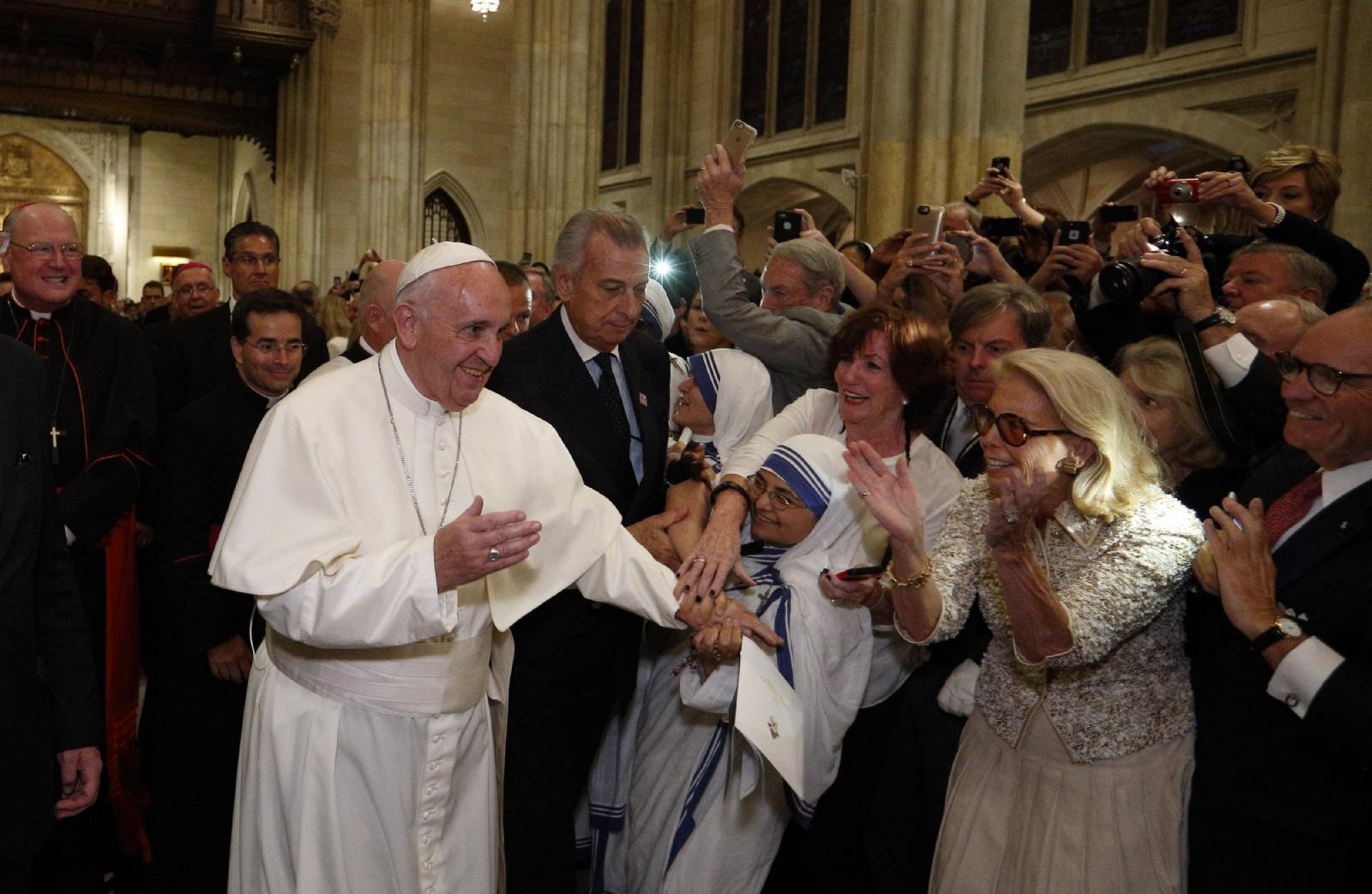 pope francis visits united states