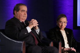 Only in Print: Looking Back at Associate U.S. Supreme Court Justices Ginsburg and Scalia’s Friendship