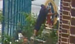 Police Hunt for Vandal Who Toppled Our Lady of Guadalupe Statue   