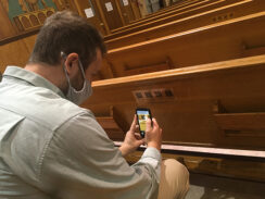Queen of Angels Uses QR Codes to Spread Gospel
