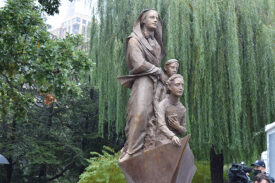 Statue of Mother Cabrini Unveiled in Battery Park